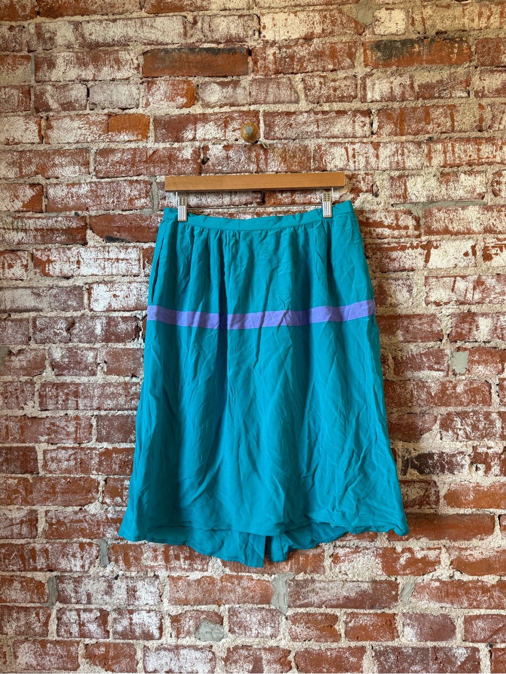 Vintage silk skirt